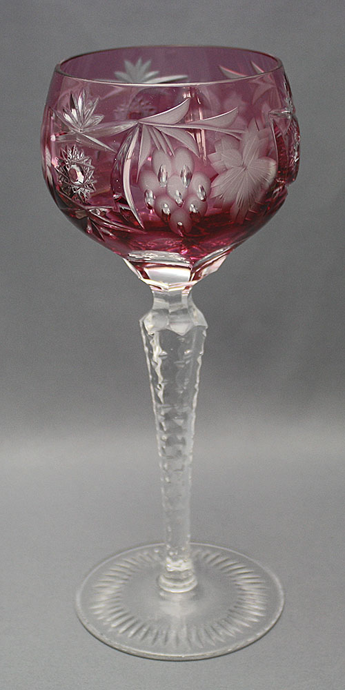 Crystal wine glass, Nachtmann, West Germany  Shopping Place for Friends of  Old Antique Dishware 